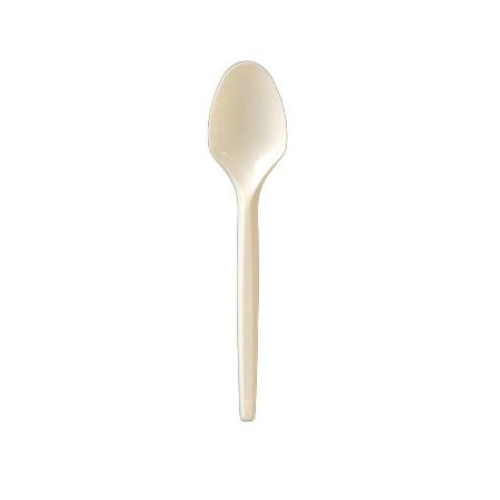 Cucharilla PS Crema <br>Reutilizable 160 mm