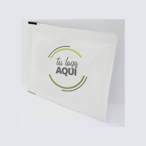 Toallita Refrescante PERSONALIZADA 6x8  (8 Cajas de 2.500uni = 20.000 uni)
