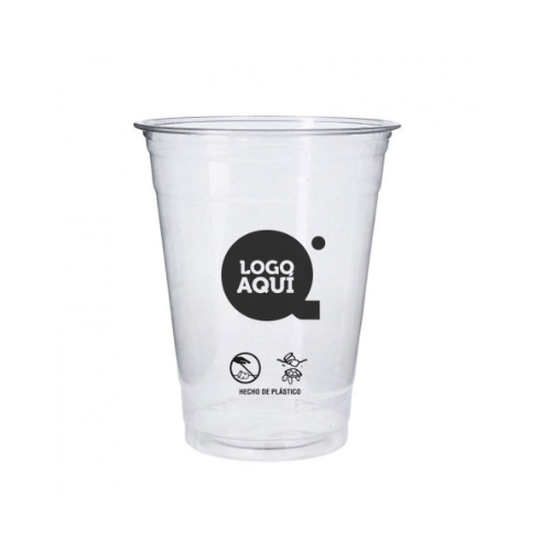 1.000 Vasos 12oz rPet Impreso a 1 Tinta